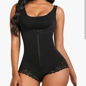 SHAPERX Women's Fajas Colombianas Shapewear Tummy Control Body, L